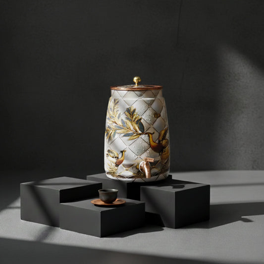 Royal Peacock 9L Copper Water Dispenser