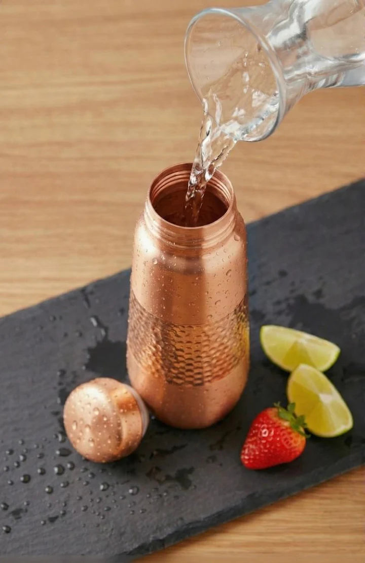 Copprova Ripple Copper Bottle