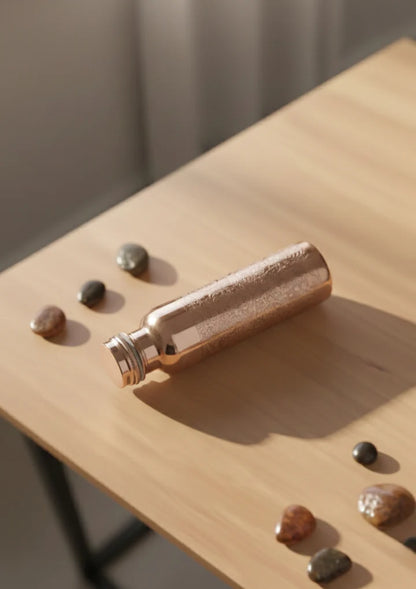 Copprova Pure Copper Engraved Bottle